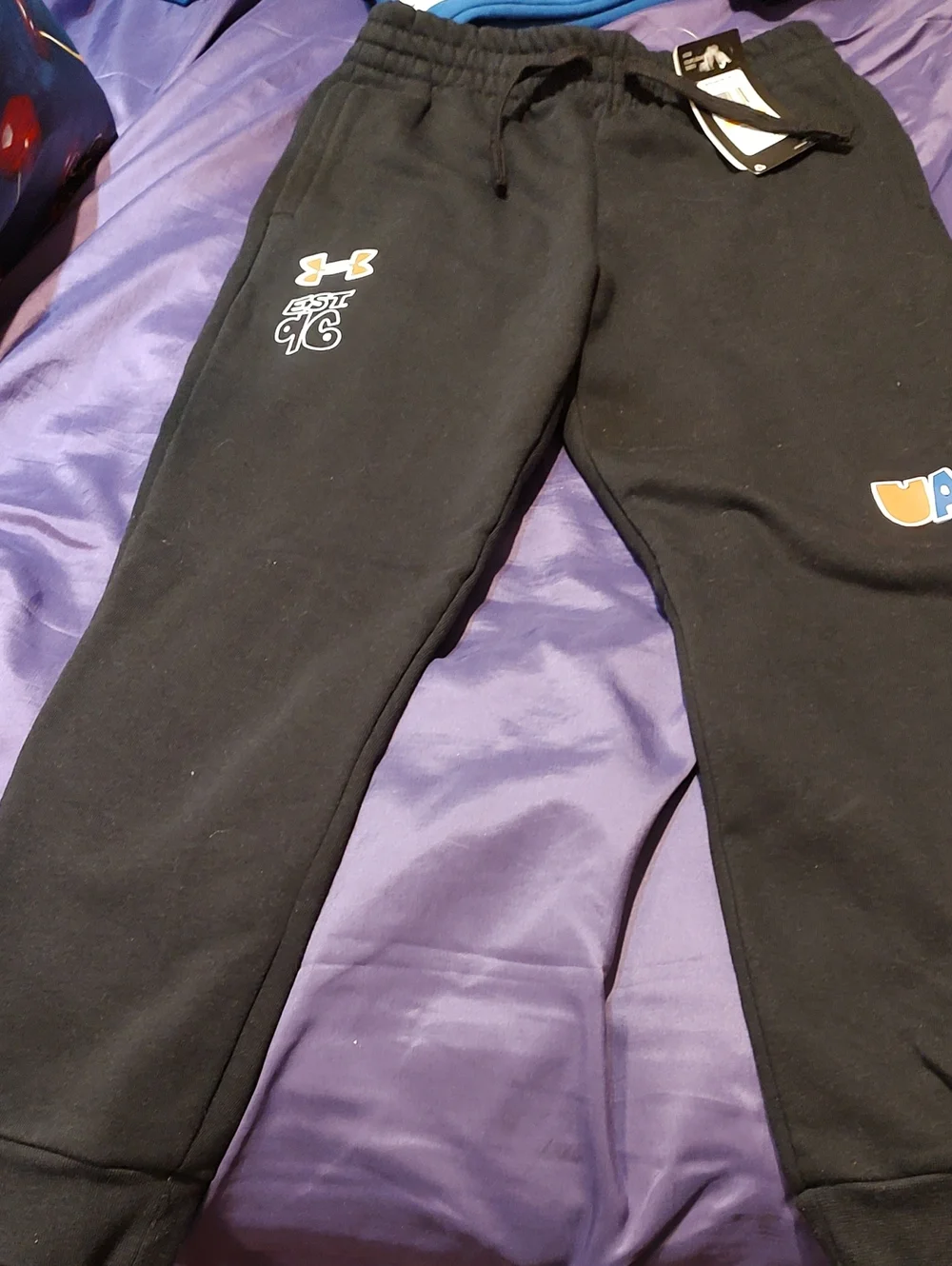 Under Armour Black Boys' Logo Jogger Sweatpants